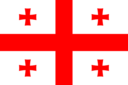 Georgien Flagge