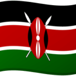 Kenia Flagge KEN