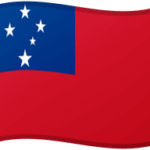 Samoa Flagge WSM