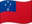Samoa Flagge WSM